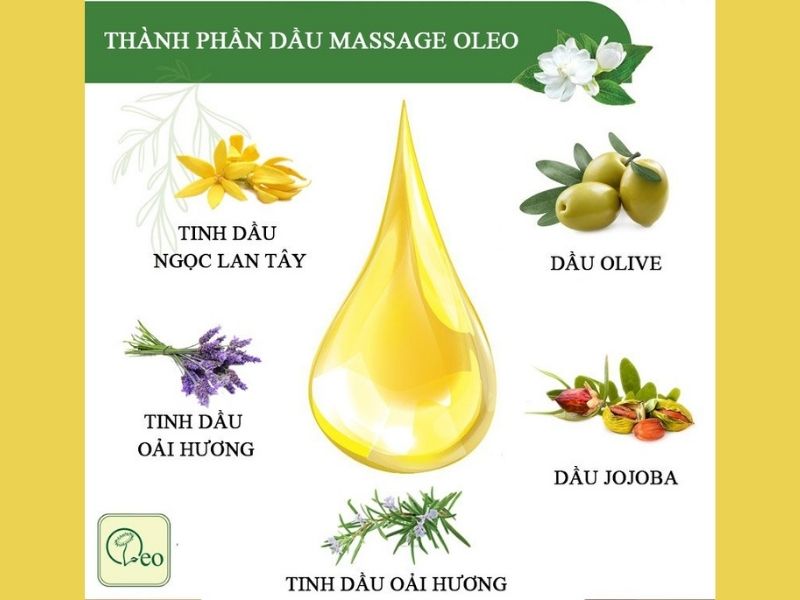 Thành phần của tinh dầu massage