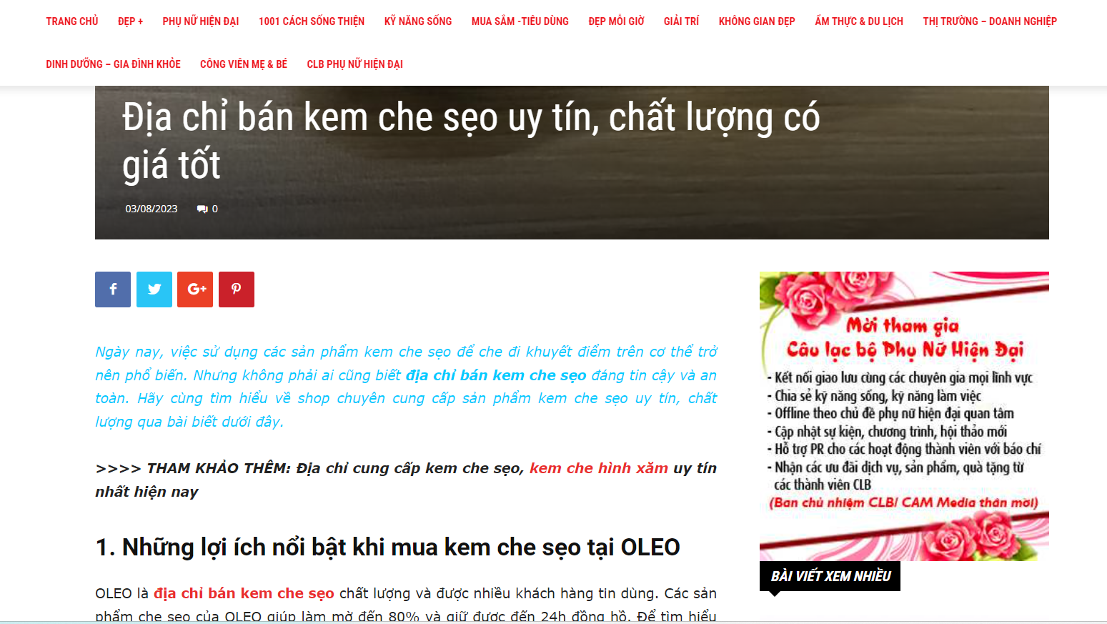 Tinh dầu thiên nhiên OLEO